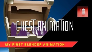 My First Blender Animation Of A FREAKING TREASURE CHEST!