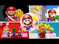 Evolution of Peach Kissing Mario in Super Mario Series (1990-2026)