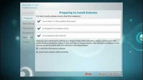 Kubuntu 11.04 Tutorials - Part 1: Installation
