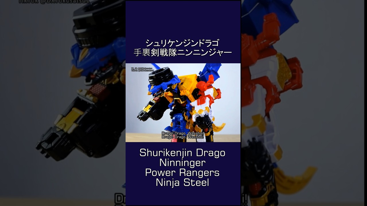 Shurikenjin Drago from Ninninger/ Power Rangers Ninja Steel