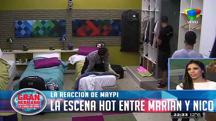 Maypi y su reaccin al ver a Marian y Nico juntos