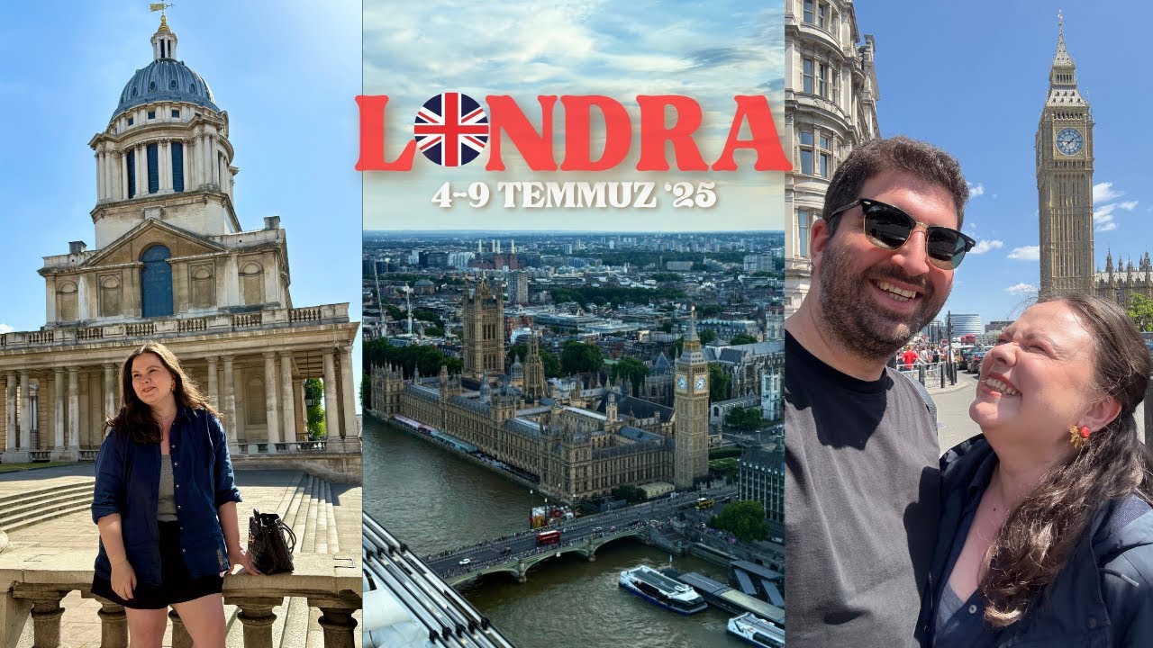 LONDRA'DA 5 GÜN//Doğumgünüm, Bol Bol Alışveriş, London Eye ve Thames Tekne Turu