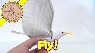 flying bird electronic wings retractable