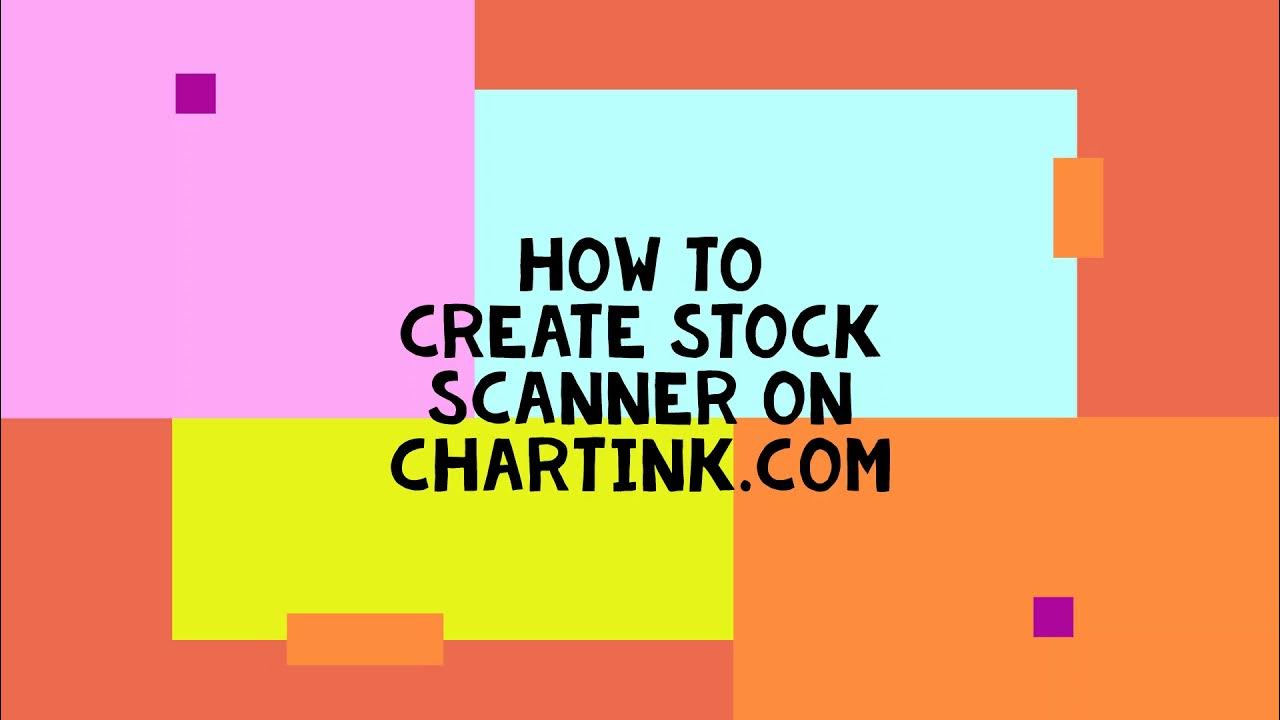 How to Make Scanner on Chartink com RSI Stock Selection Best Chartink User Guide