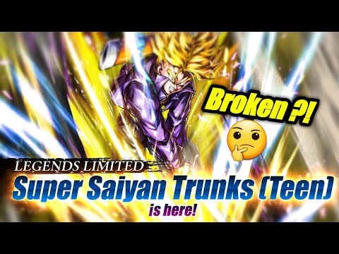 NEW LEGENDS LIMITED SUPER SAIYAN TRUNKS FULL GAMEPLAY 🔥!! [Dragon