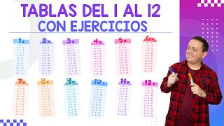 TABLAS DEL 1 AL 12   🎲 Ejercicios | Súper Fácil ✅