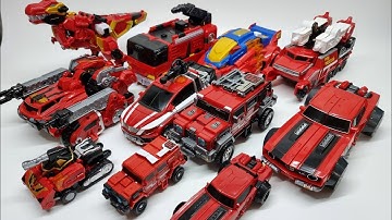 Red color Robot Toys Transform - Mini Force Tobot Hello Carbot Super 10