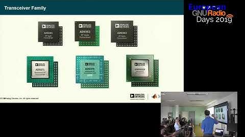 European GNU Radio Days 2019 tutorials: PlutoSDR, Travis Collins (ADI)