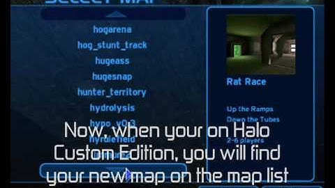 How to: Add custom maps on Halo Custom Edition