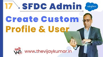 17 Salesforce Admin - How to Create Custom Profile & User in Salesforce | #salesforce #admin #w3web