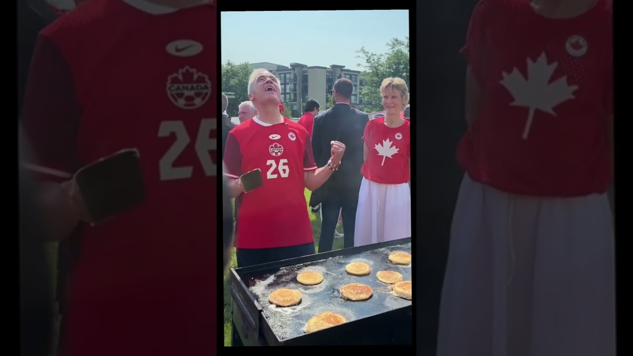 Who flipped the best #canadadaycelebration pancake???