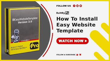Easy Website Template™ (Version 3.0) Installation Walkthrough