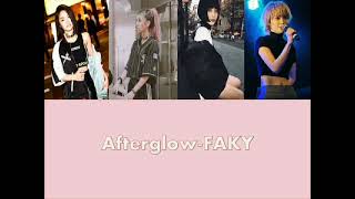 Afterglow- FAKY (Colorcoded Lyrics)