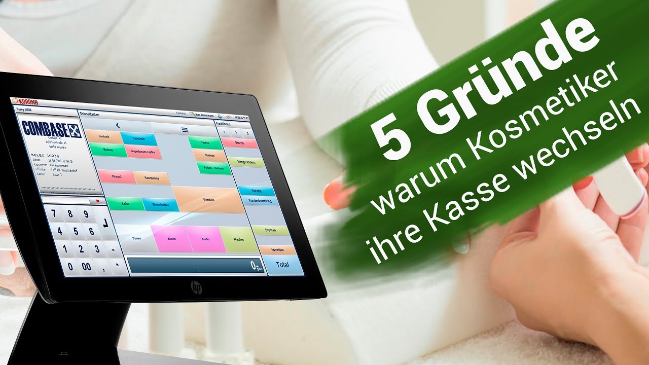New Update Kassensystem Kosmetikstudio - KORONA