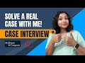 Consulting case interview example  solving a real life case product launch  insider gyaan hindi