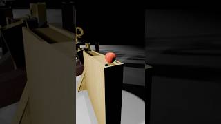 転がるりんごの神回避【#blender】