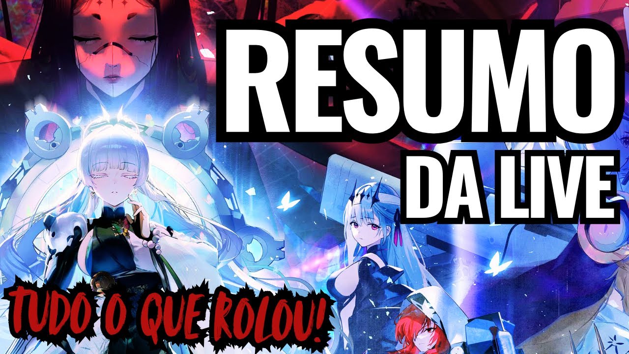 O RESUMO DA LIVE DE TERCEIRO ANIVERSÁRIO DE NIKKE! 