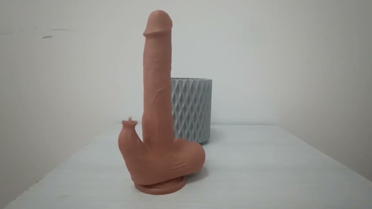 Realistic Dildo 9 Thrusting/Vibrating/Licking Mode Heated Waterproof Rechargeable