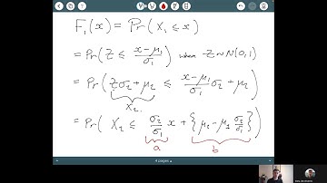 Extreme Value Theory: 1.4 Are two normals of the same type?