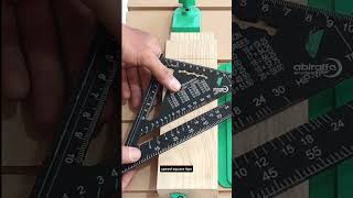Find Angles using speed square #woodworking #tips