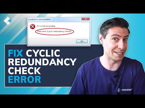 How to Fix Cyclic Redundancy Check Error? [3 Methods]