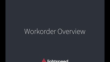 Creating Work Orders