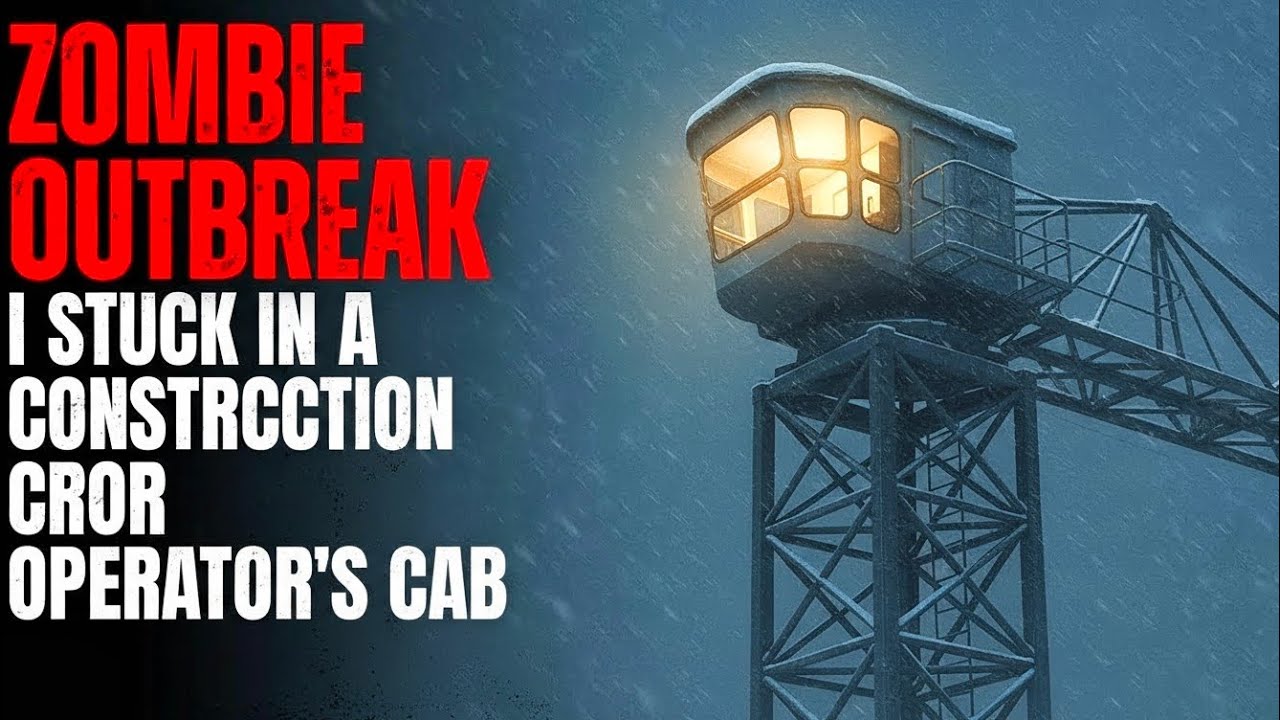 ZOMBIE OUTBREAK: I Stuck in a Crane Operator's Cab and Survived