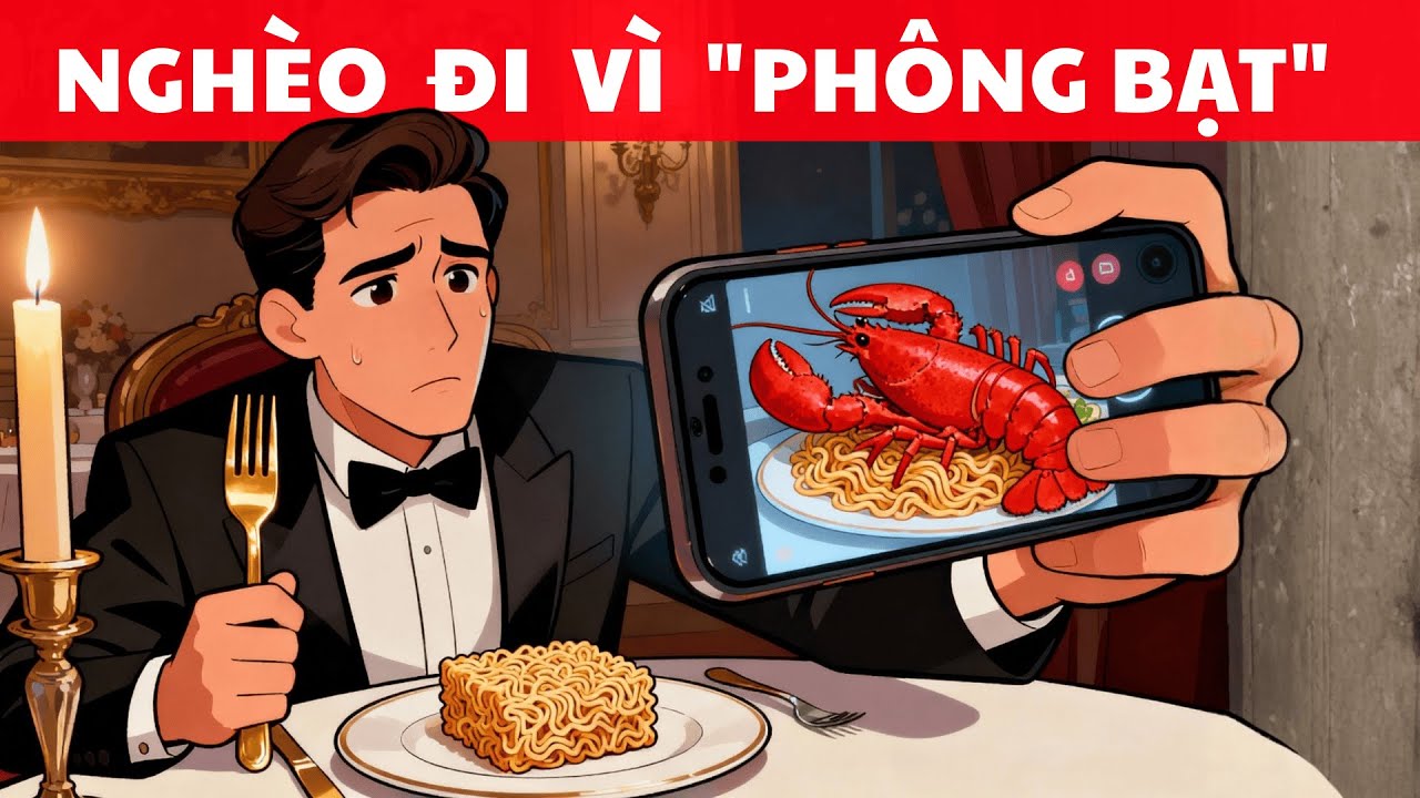 Bẫy PHÔNG BẠT: 7 Dấu Hiệu Bạn Đang Nghèo Đi Vì "Sĩ Diện"