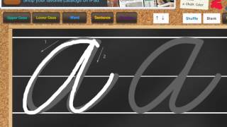Cursive Letter Practice For The iPad screenshot 5