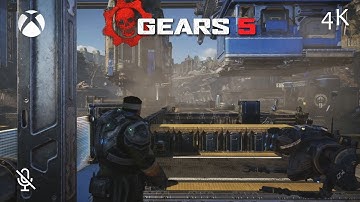 Gears 5 Tech Test Gameplay (4k | Xbox One X)