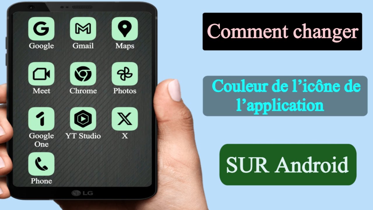 Comment changer la couleur de l'icône de l'application sur Android (2024)