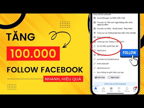 cách thu hút lượt theo dõi trên facebook