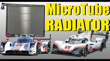 The MicroTube Radiator in Formula 1 and LMP1 EXPLAINED