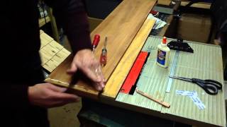 1985 Bianca Aphrodite 101 Restore Part 5 - Drop-Leaf Table Repair GlueUp