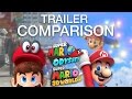 Super Mario Odyssey vs. Super Mario 3D World Side-by-Side Comparison