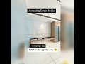 Studio 1RK Or 1BHK Kitchen Idea #bedroom #interior #kitchen #youtubeshorts #youtube #youtuber