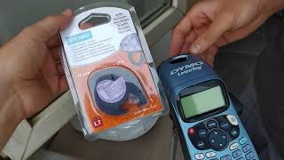 Dymo Etiket Makinesi Şerit Takma Letratag