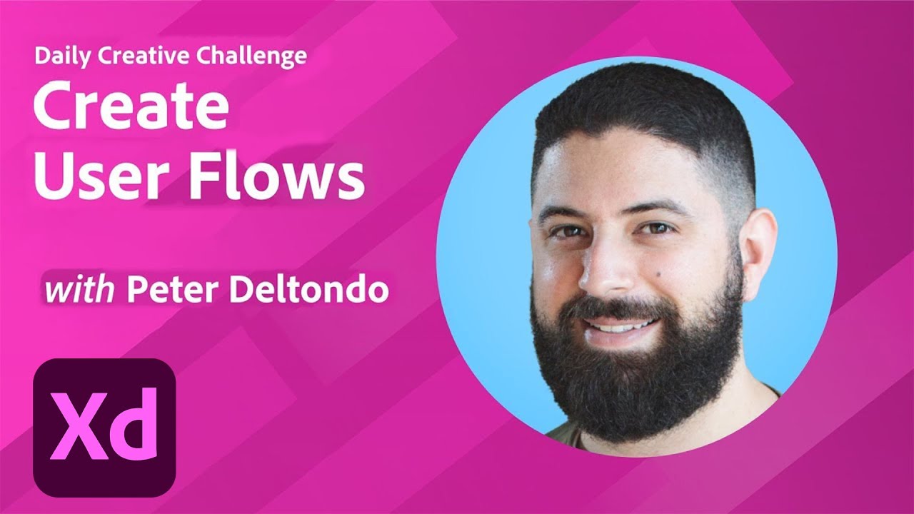 Adobe Xd Daily Creative Challenge #07 - Create User Flows - Youtube