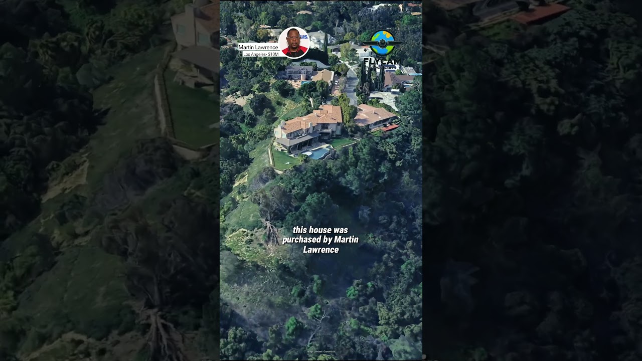 Martin Lawrence's luxurious life in Encino