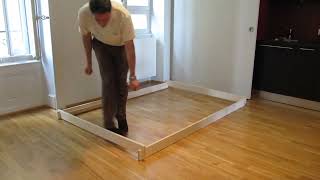 Wood tatami 140 cm video