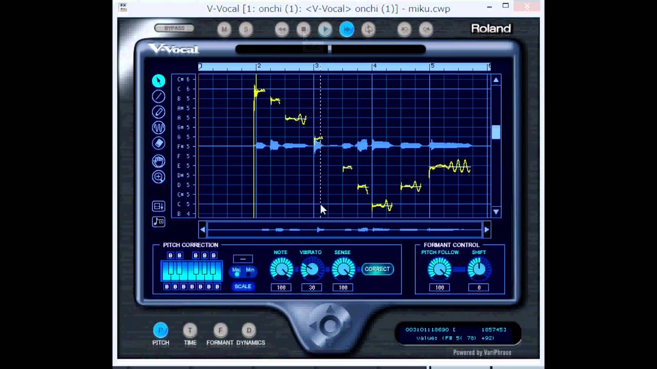 V-Vocalで初音ミクのオンチを補正する!? | DTMステーション