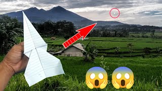 Very Simpel - How to Make a Paper Airplane that Flies Far Over 250 Feet.
