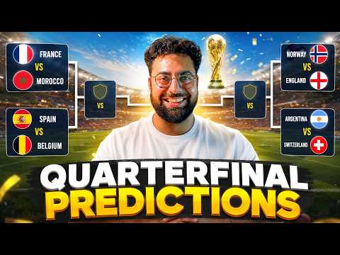 My Quarterfinal Predictions | FIFA World Cup 2026 | EESH KHERA