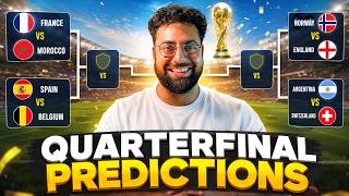 My Quarterfinal Predictions | FIFA World Cup 2026 | EESH KHERA screenshot 1