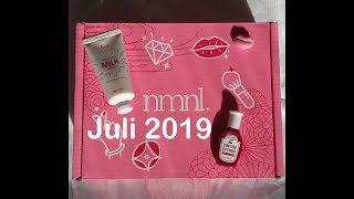 ( ͡° ͜ʖ ͡°) nmnl nomakenolife Juli 2019 japanische Beautybox unboxing  Ziehung der Gewinner