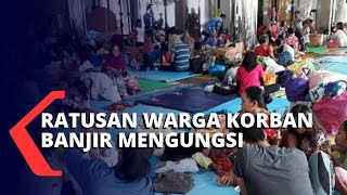 Ratusan Warga Korban Banjir Bertahan di Pengungsian