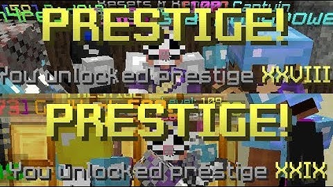 Prestige 27 and 28 Highlights - Hypixel The Pit