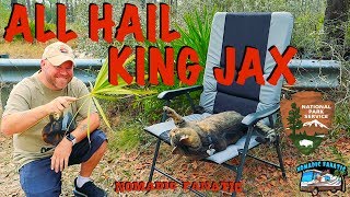 Spectacular Free Camping Deep Into Florida Woods + Bloopers