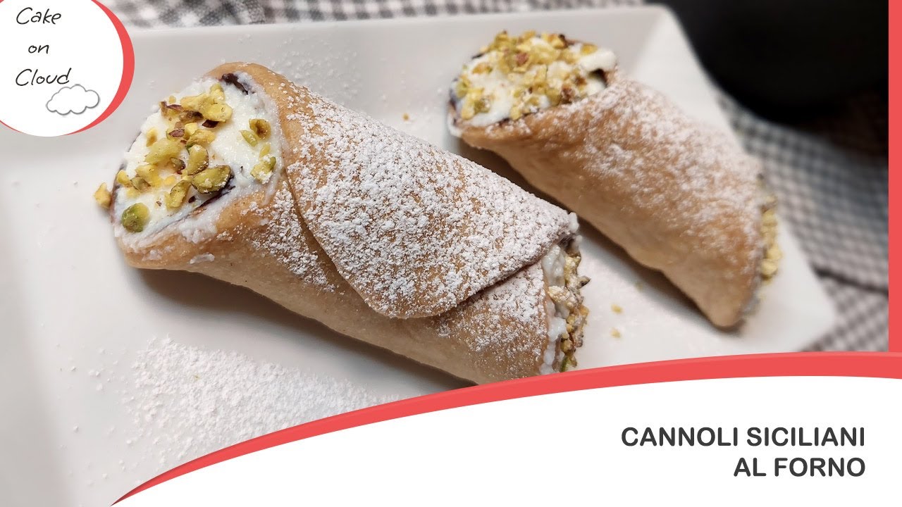 Cannoli siciliani al forno - Dolce tipico siciliano con cottura al forno!