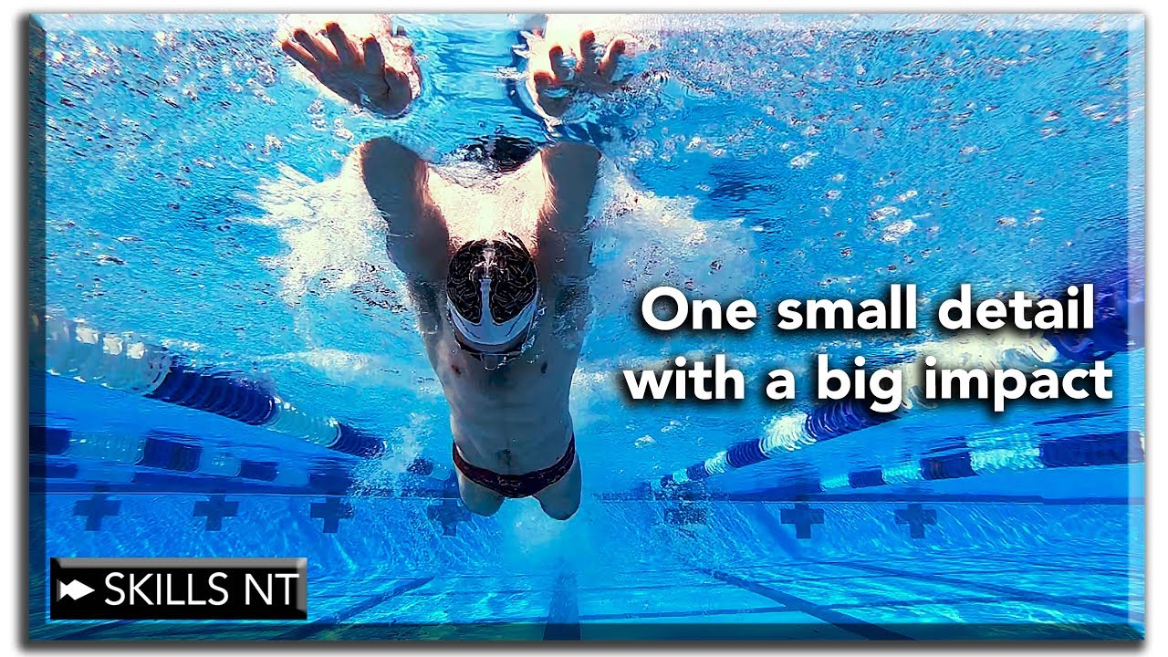 Butterfly swimming important detail Wide vs narrow entry YouTube